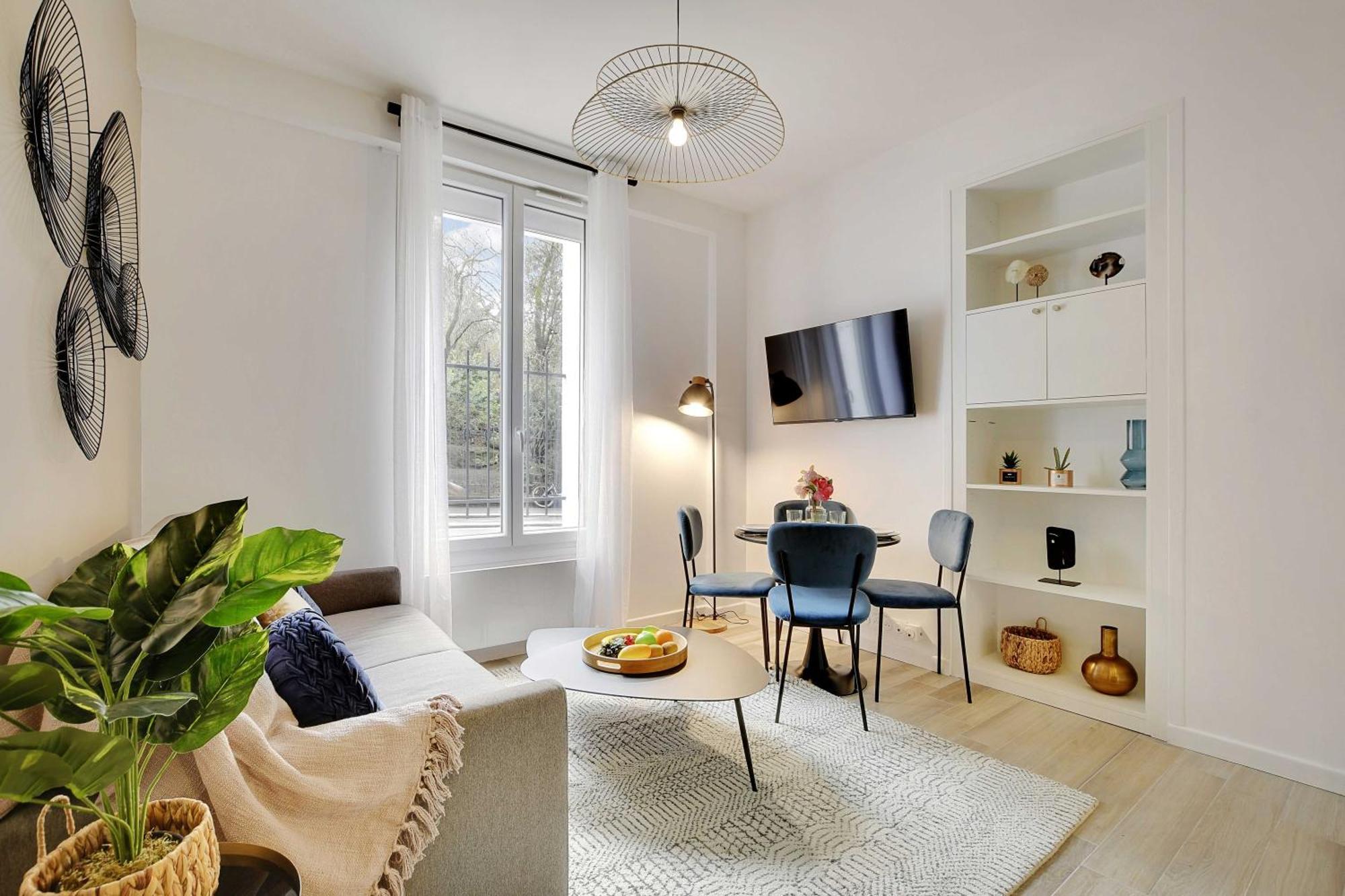Lovely Apartment - 1Br-4P - Buttes-Chaumont París Exterior foto